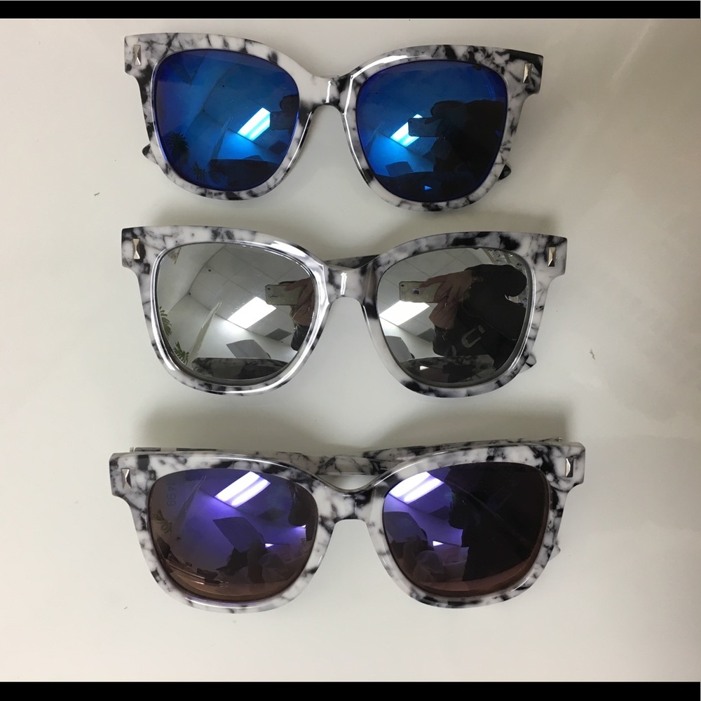 Marble Reflect Sunglasses